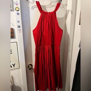 Pinup Couture Vibrant Red Dress